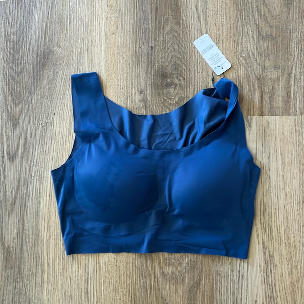 Understance Navy Tank Bra - large